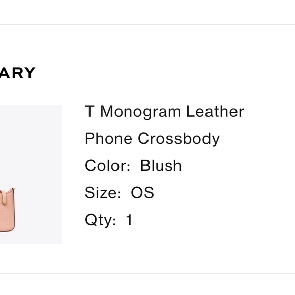 Tory Burch Light Pink Crossbody phone bag - Picture 4 of 6